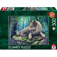 SCHMIDT Puzzle Vlk a víla 500 dielikov