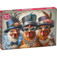 CHERRY PAZZI Puzzle Vyššia spoločnosť 500 dielikov