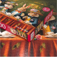 CHERRY PAZZI Puzzle Zajačie čajový večierok 500 dielikov