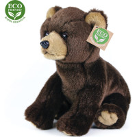 Rappa Plyšový medveď sediaci 25 cm ECO-FRIENDLY