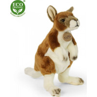 Rappa Plyšový klokan 30 cm ECO-FRIENDLY