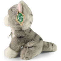Rappa Plyšová mačka sivá 18 cm ECO-FRIENDLY