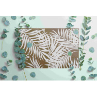 Prestieranie NATURAL PALMS - 45x30 cm - béžové