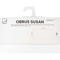 Vodeodolný obrus SUSAN - 140x200 cm - biely