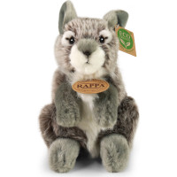 Rappa Plyšový zajac šedý sediaci 20 cm ECO-FRIENDLY