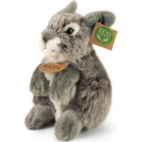 Rappa Plyšový zajac šedý sediaci 20 cm ECO-FRIENDLY
