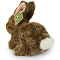 Rappa Plyšový králik hnedý ležiaci 17 cm ECO-FRIENDLY