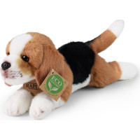 Rappa Plyšový pes bígel ležiaci 20 cm ECO-FRIENDLY
