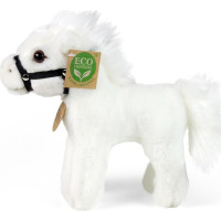 Rappa Plyšový kôň biely 18 cm ECO-FRIENDLY