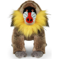 Rappa Plyšová opica mandril 28 cm ECO-FRIENDLY