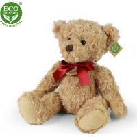 Rappa Plyšový medveď retro sediaci 28 cm ECO-FRIENDLY