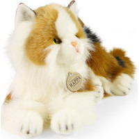 Rappa Plyšová mačka calico trojfarebná 30 cm ECO-FRIENDLY