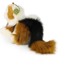 Rappa Plyšová mačka calico trojfarebná 30 cm ECO-FRIENDLY