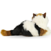 Rappa Plyšová mačka calico trojfarebná 30 cm ECO-FRIENDLY
