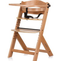 CHIPOLINO Drevená jedálenská stolička Tip Top 2v1 Wood