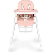 ECOTOYS Jedálenská stolička 3v1 ružová