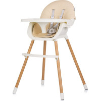 CHIPOLINO Jedálenská stolička Rio 2v1 Sand CHIPOLINO Jedálenská stolička Rio 2v1 Sand