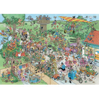 JUMBO Puzzle JvH Sledovanie vtáctva 1000 dielikov