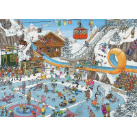 JUMBO Puzzle JvH Zimné hry 1000 dielikov