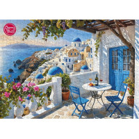 CHERRY PAZZI Puzzle Santorinské Blues 1000 dielikov