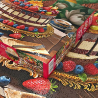 CHERRY PAZZI Puzzle Sladké potešenie - torta 1000 dielikov