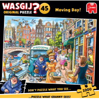 JUMBO Puzzle WASGIJ 45: Sťahovanie 1000 dielikov