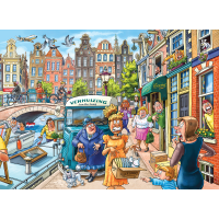 JUMBO Puzzle WASGIJ 45: Sťahovanie 1000 dielikov