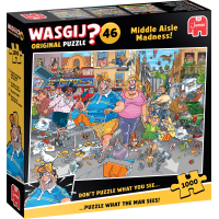 JUMBO Puzzle WASGIJ 46: Šialenstvo strednej uličky 1000 dielikov
