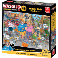 JUMBO Puzzle WASGIJ 46: Šialenstvo strednej uličky 1000 dielikov