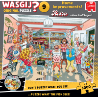 JUMBO Puzzle WASGIJ 9: Domáce vylepšenie 1000 dielikov