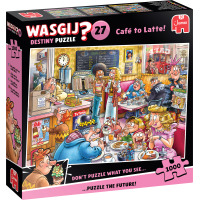 JUMBO Puzzle WASGIJ Destiny 27: Kaviareň Latte 1000 dielikov