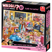 JUMBO Puzzle WASGIJ Destiny 27: Kaviareň Latte 1000 dielikov