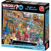 JUMBO Puzzle WASGIJ Mystery 24: Pleseň v múzeu 1000 dielikov