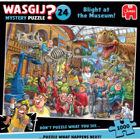 JUMBO Puzzle WASGIJ Mystery 24: Pleseň v múzeu 1000 dielikov