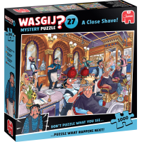 JUMBO Puzzle WASGIJ Mystery 27: Dôkladné oholenie 1000 dielikov