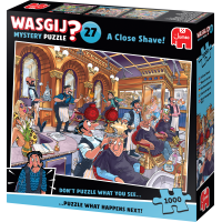 JUMBO Puzzle WASGIJ Mystery 27: Dôkladné oholenie 1000 dielikov
