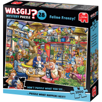 JUMBO Puzzle WASGIJ Mystery 28: Mačacie šialenstvo 1000 dielikov
