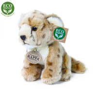 Rappa Plyšový gepard sediaci 18 cm ECO-FRIENDLY
