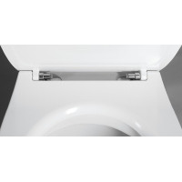 Isvea KAIRO WC sedátko, SLIM, Soft Close, Easy Take, biela 40D10200I