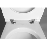 Isvea KAIRO WC sedátko, SLIM, Soft Close, Easy Take, biela 40D10200I