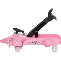 CHIPOLINO Chodítko interaktívne Airplane 3v1 Pink