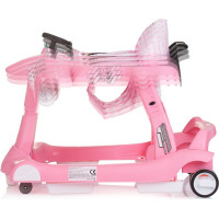 CHIPOLINO Chodítko interaktívne Airplane 3v1 Pink