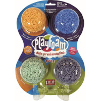 Guľôčková modelína PlayFoam: Sada 1+1 (4 farebné+4 svietiace)