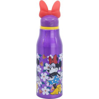 STOR Fľaša na pitie hliníková Minnie 690 ml