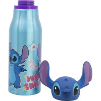 STOR Fľaša na pitie hliníková Stitch 690 ml