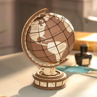 ROBOTIME Rolife 3D drevené puzzle Globus 277 dielikov