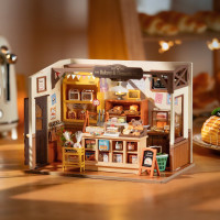 ROBOTIME Rolife DIY House: Bekyino pekárstvo s LED osvetlením