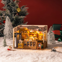 ROBOTIME Rolife DIY House: Bekyino pekárstvo s LED osvetlením