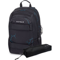 OXYBAG Študentský batoh + etue OXY Sport Abstract