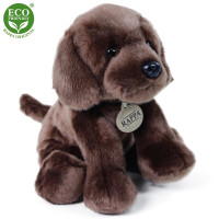 Rappa Plyšový pes labrador sediaci 26 cm ECO-FRIENDLY